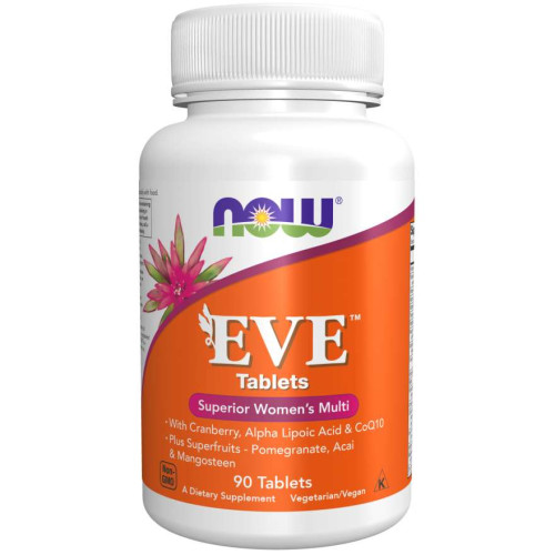 NOW - МУЛТИВИТАМИНИ ЗА ЖЕНИ EVE - 90 Таблетки